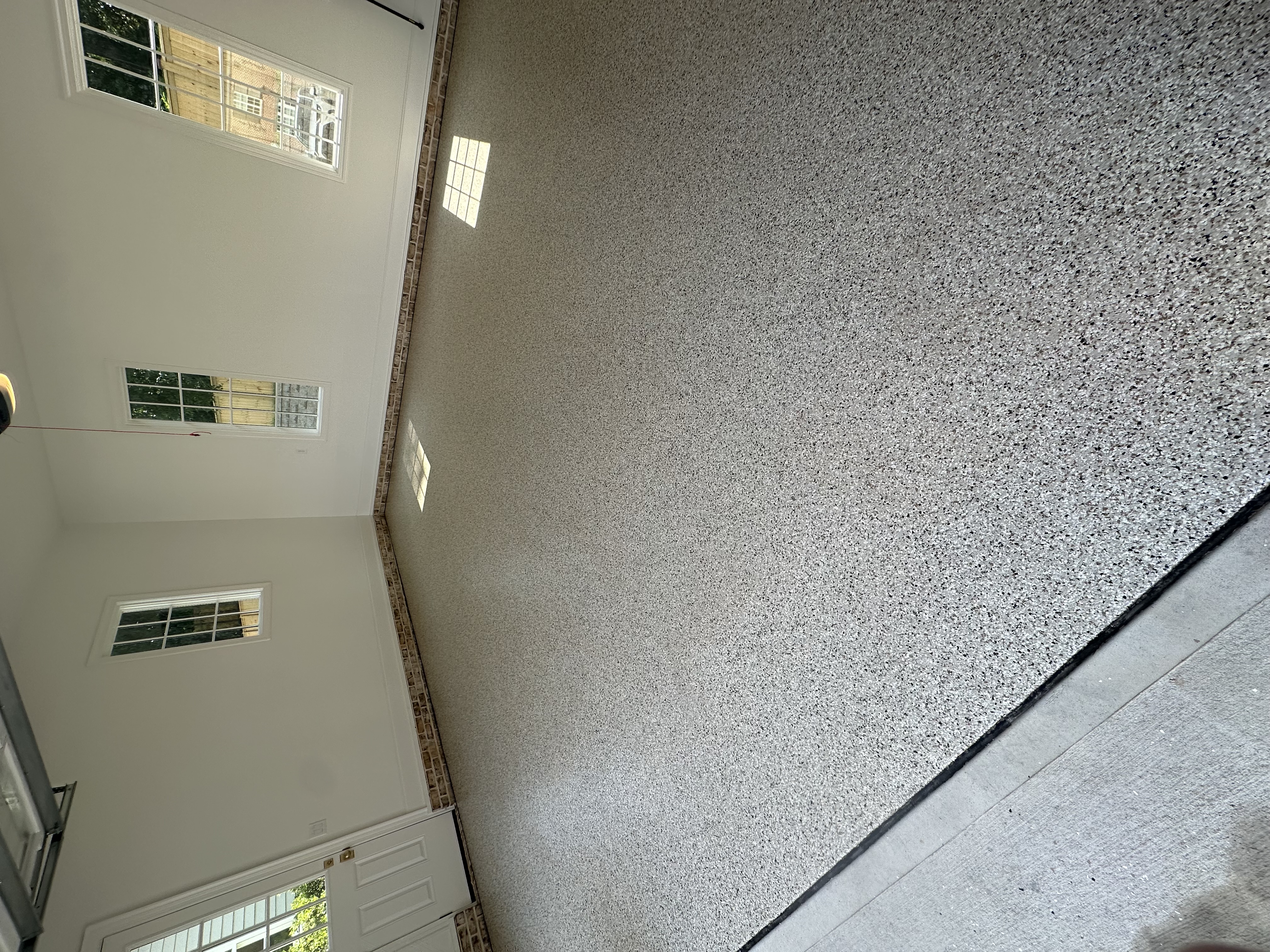 Epoxy coating detail