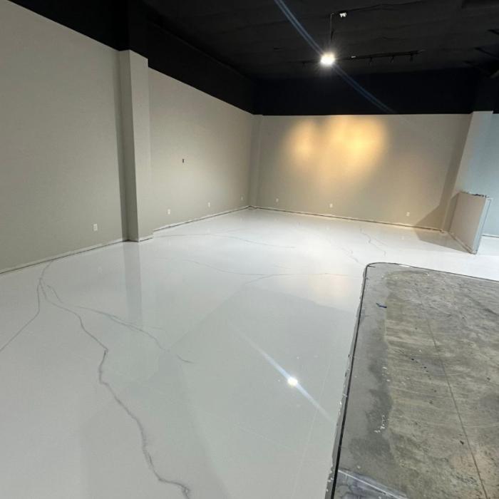 Concrete sealant application by Southern Surfaces LLC