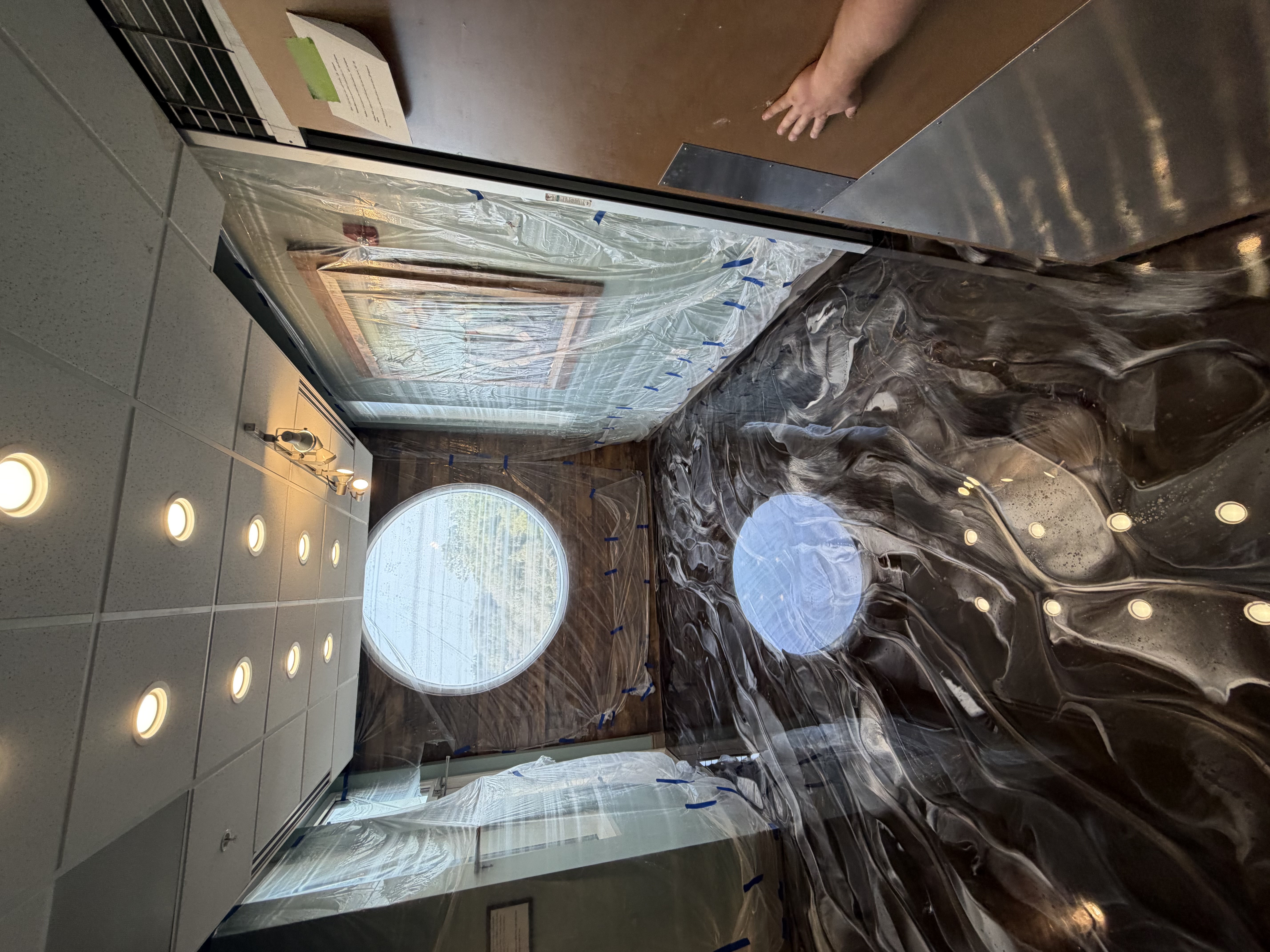 Decorative concrete and epoxy work